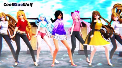 Mmd X Aphmau Playing With Fire Youtube