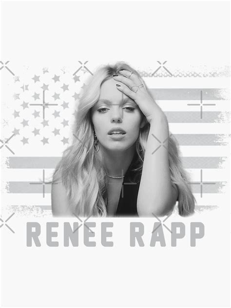 Renee Rapp A Renee Rapp A Renee Rapp Sticker For Sale By Avesgh