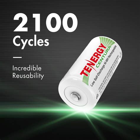 Tenergy Centura Rechargeable C Batteries And TN299 Universal Battery