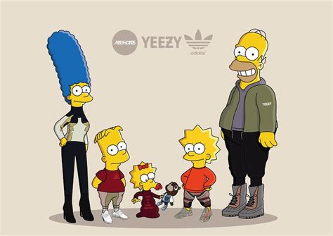 The Simpsons Illustrated As Sneakerheads By Olga Wójcik