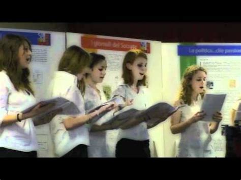 Gruppo Vocale Liceo Socrate 2011 YouTube