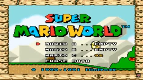 Super Mario World Zerando Super Nintendo Super Famicom Youtube