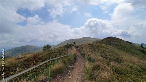 Panorama From The Top Of Tarnica To The Peaks Of Szeroki Wierch