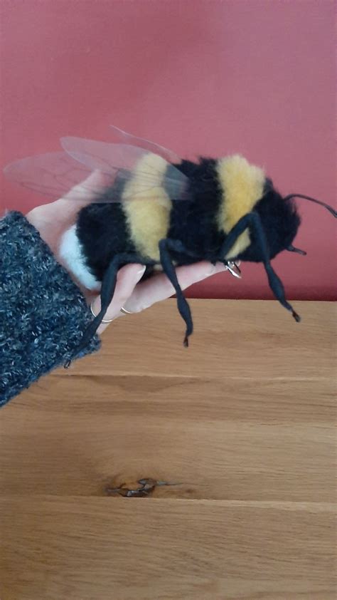 Felted Bumble Bee By Stella Collins Find Me On Instagram For Felt Sake