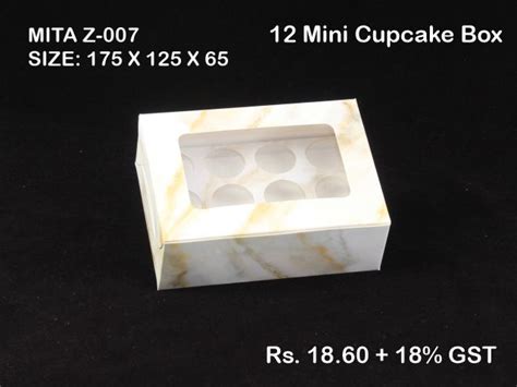 Mini Cupcake Window Box Pack Of Ipfkart