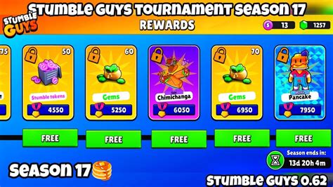 Stumble Guys Tournament Season Rewards Stumble Guys Soon