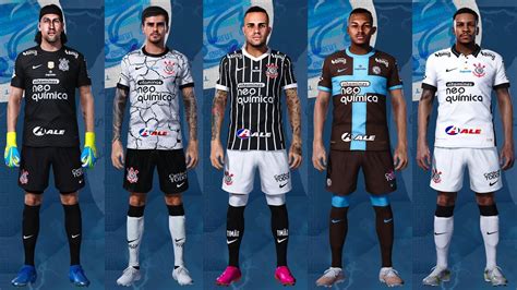 Pes Todas Faces E Uniformes Do Corinthians No Patch Marfut