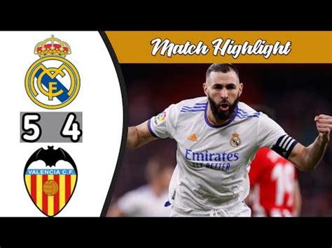 Real Madrid Vs Valencia Highlight Pen Super Copa Youtube