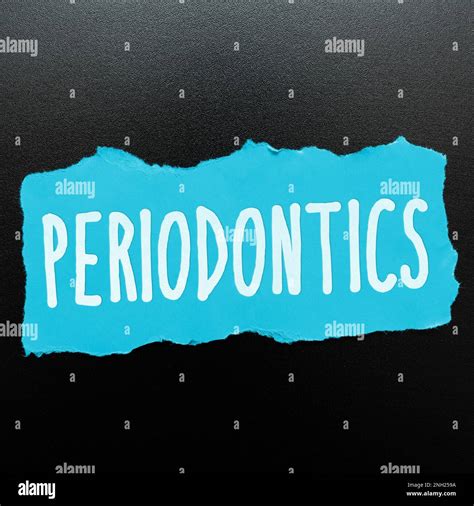 Visualización conceptual Periodoncia Escaparate de negocios Una rama