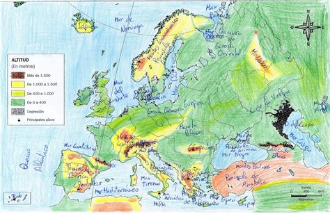 Mapa Fisico De Europa En Euskera Mapa Fisico Images