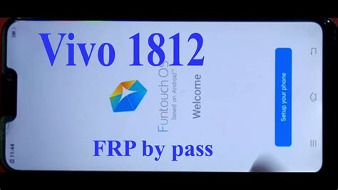 Vivo Y81i 1812 Frp Unlock Easy Step Fully Working YouTube