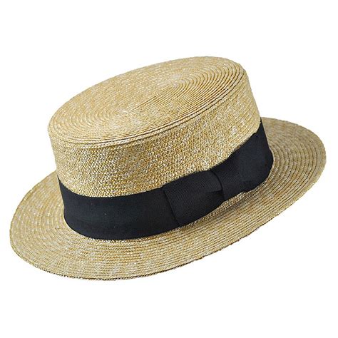 Straw Boater Hats - Tag Hats