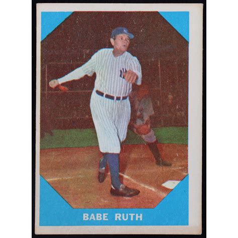 Babe Ruth Fleer Pristine Auction