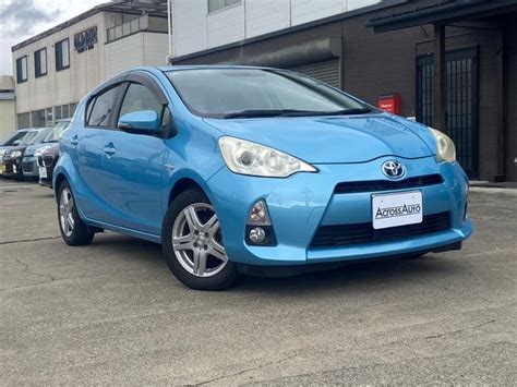 Toyota Aqua S Blue M Km Details Japanese Used Cars