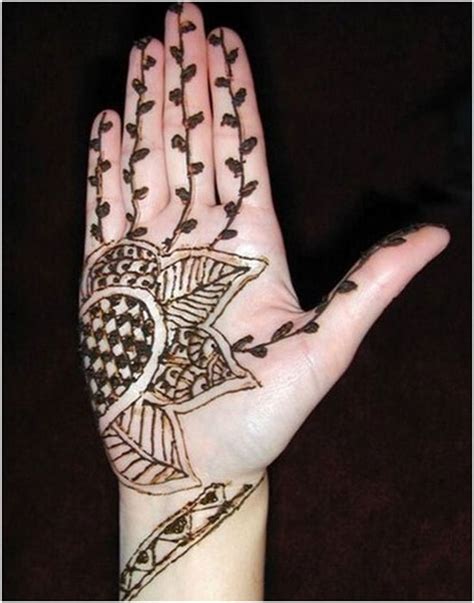 Simple Mehendi Designs For Left Hand Palm Keep Me Stylish