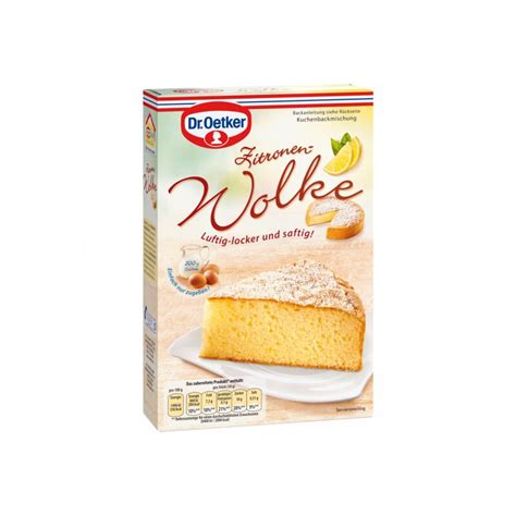 Dr Oetker Zitronen Wolke Kuchen G Lebensmittel Versand Eu Lebe