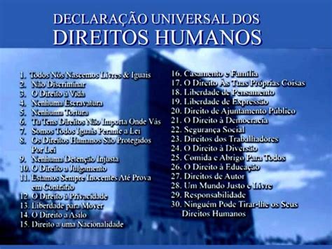 70 Anos Da Declaração Universal Dos Direitos Humanos Dagobah