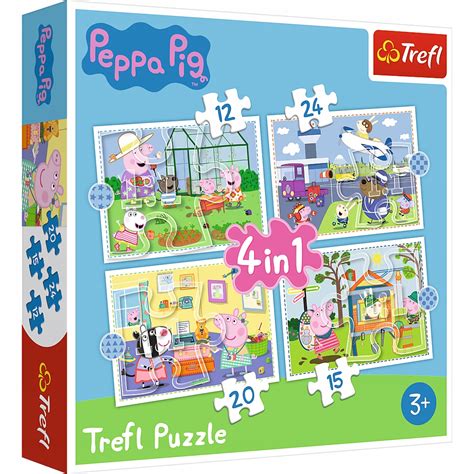 Puzzle Uk Adanka W Winka Peppa El Trefl Allegro Pl