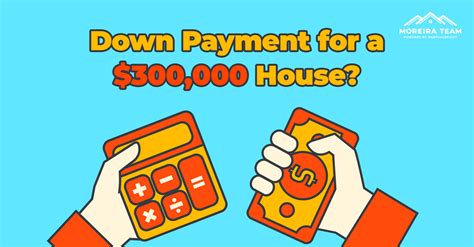 How Much is the Down Payment for a $300,000 House? | Moreira Team Mortgage