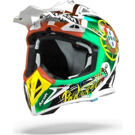 Airoh Aviator Six Days Portugal Casque Motocross S Cdiscount