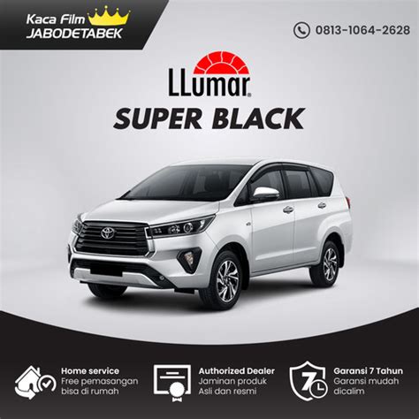 Jual Kaca Film Llumar Super Black Original Garansi Resmi Tahun S