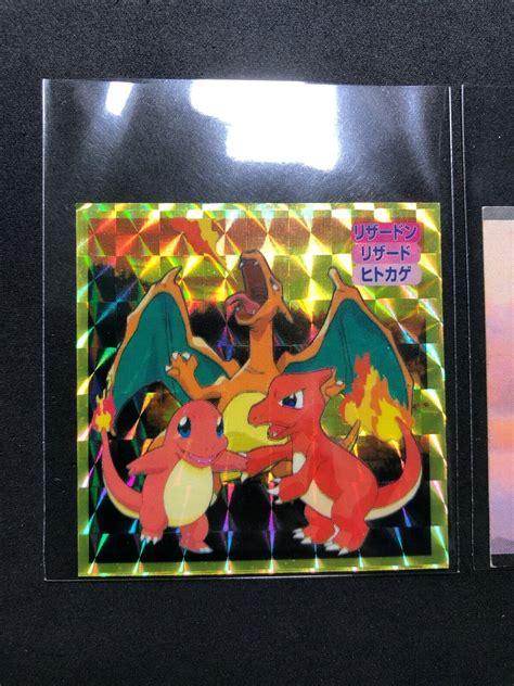 Mavin Charizard Top Topsun Vintage Sticker Holo Amada Pokemon Japan