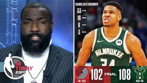 Nba Today Giannis Is Monster He S Been Unstoppable Perkins On