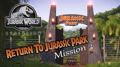 Jurassic World Evolution Isla Sorna Die Alte Anlage Zurück Zum Jurassic Park Mission 3