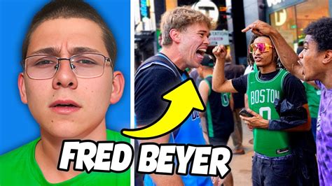 Trolling Angry Nba Fans Fred Beyer Youtube