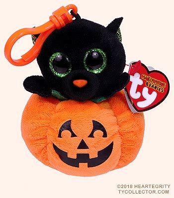 Midnight Ty Halloweenie Beanies Cat Ty Plush Cat Reference Swing