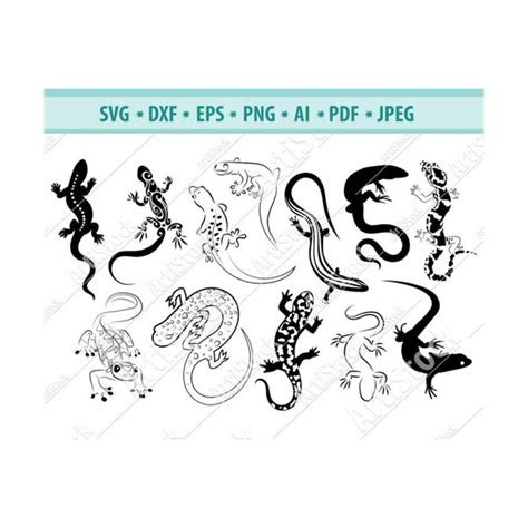 Lizard Svg Bundle Lizard Svg Lizard Clipart Lizard Cut Fi Inspire Uplift