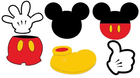 Mickey Mouse Hands Vector - Cliparts.co