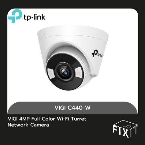 Tp Link Vigi C440 W 4mp Full Color Wi Fi Turret Network Camera Shopee