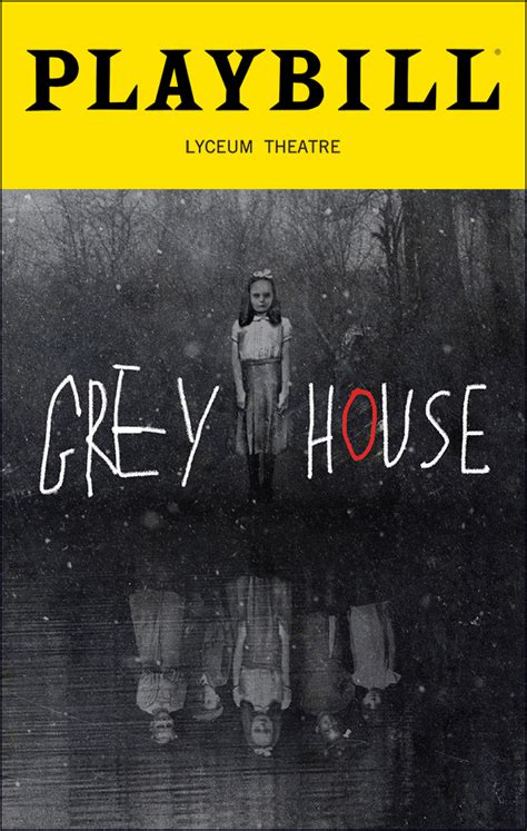 Grey House Broadway Lyceum Theatre 2023 Playbill