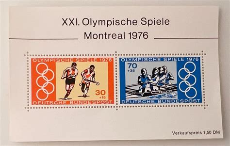 Xxi Olympische Spiele Montreal Briefmarke Kaufen Auf Ricardo