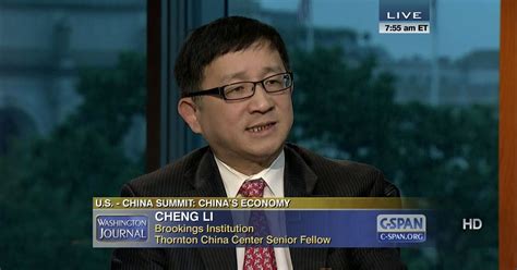 Cheng Li on U.S.-China Relations | C-SPAN.org 