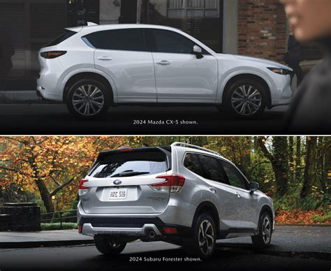 Mazda Cx Vs Subaru Forester Comparison Guide