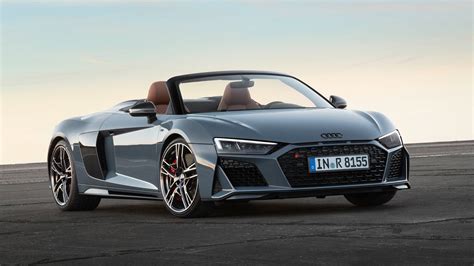 Audi R8 Spyder deportivo extremo atmosférico y descapotable