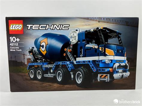 Lego Technic Concrete Mixer Turck Review The Brothers Brick