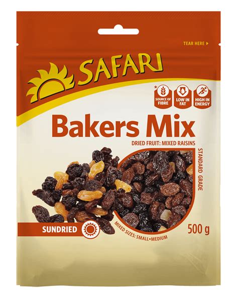 Bakers Mix Safari Dried Fruits