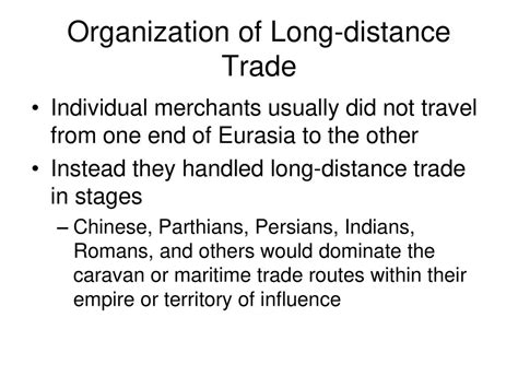 Long Distance Trade And The Silk Roads Network Theme The Spread Of