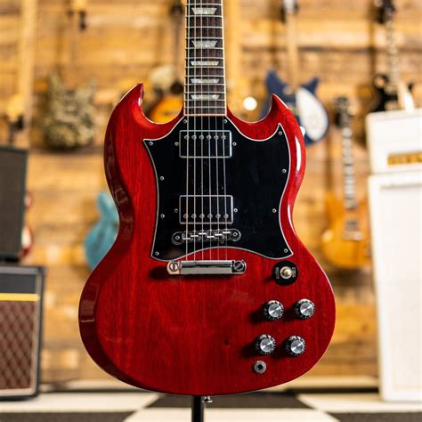 gibson sg standard  heritage cherry   guitar marketplace