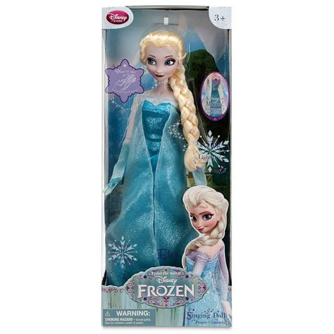 Mu Eca Pelicula Frozen Elsa Canta Y Luz Disney Store En