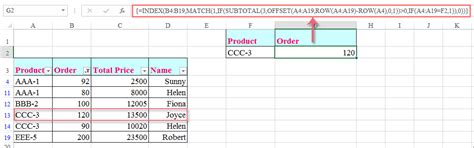 How To Vlookup And Return Matching Value In Filtered List