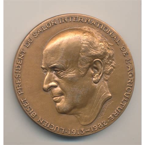 Médaille Concours général agricole Paris 1984 bronze Monnaies