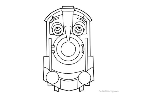 Chuggington Characters Coloring Pages - Free Printable Coloring Pages