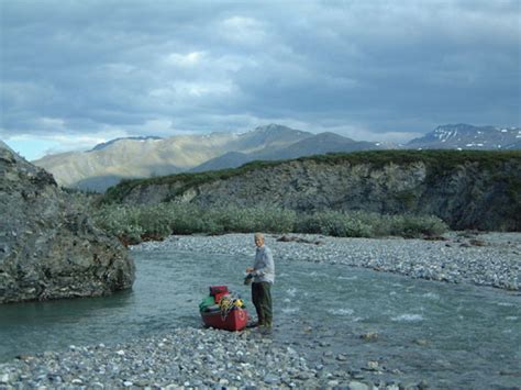 West Fork Chandalar River Alaska Brooks Range Kanutour