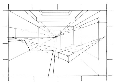 Interior Perspective Drawing at PaintingValley.com | Explore collection of Interior Perspective ...