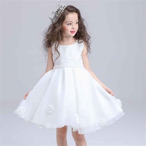 Imaginatif Auberge Beau Robe Fille Ceremonie Blanche Calcium Strict