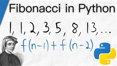 How To Program Fibonacci Sequence Recursively Python For Math Youtube